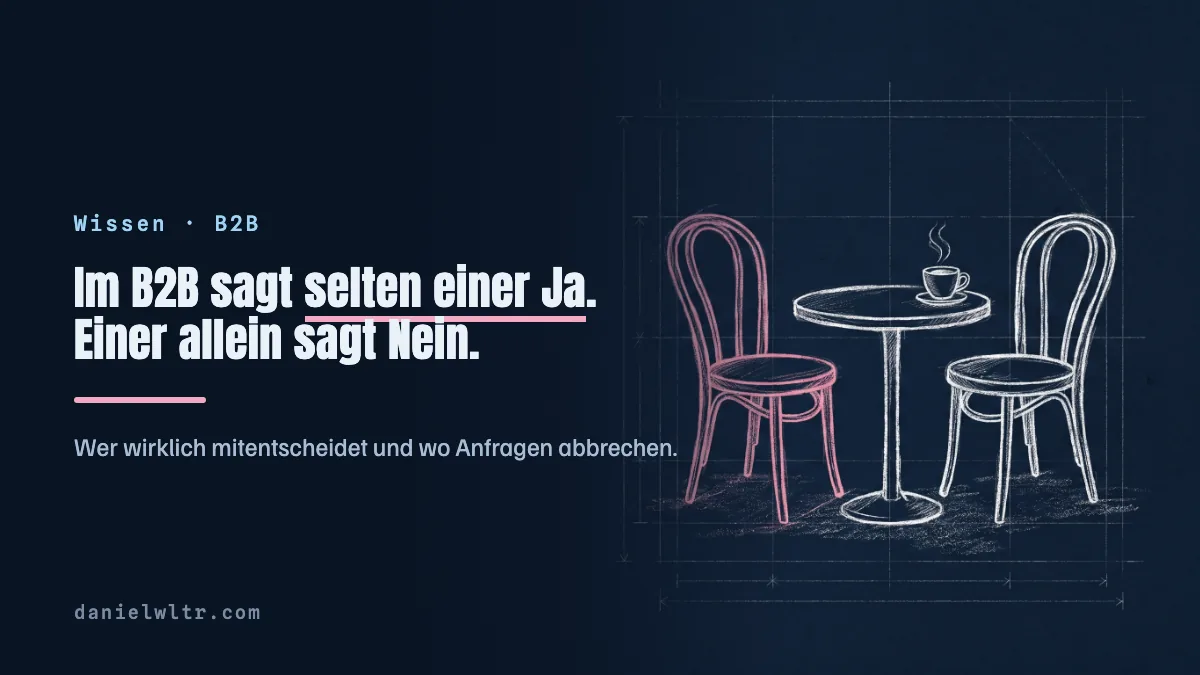 B2B-Kundengewinnung: wer wirklich entscheidet