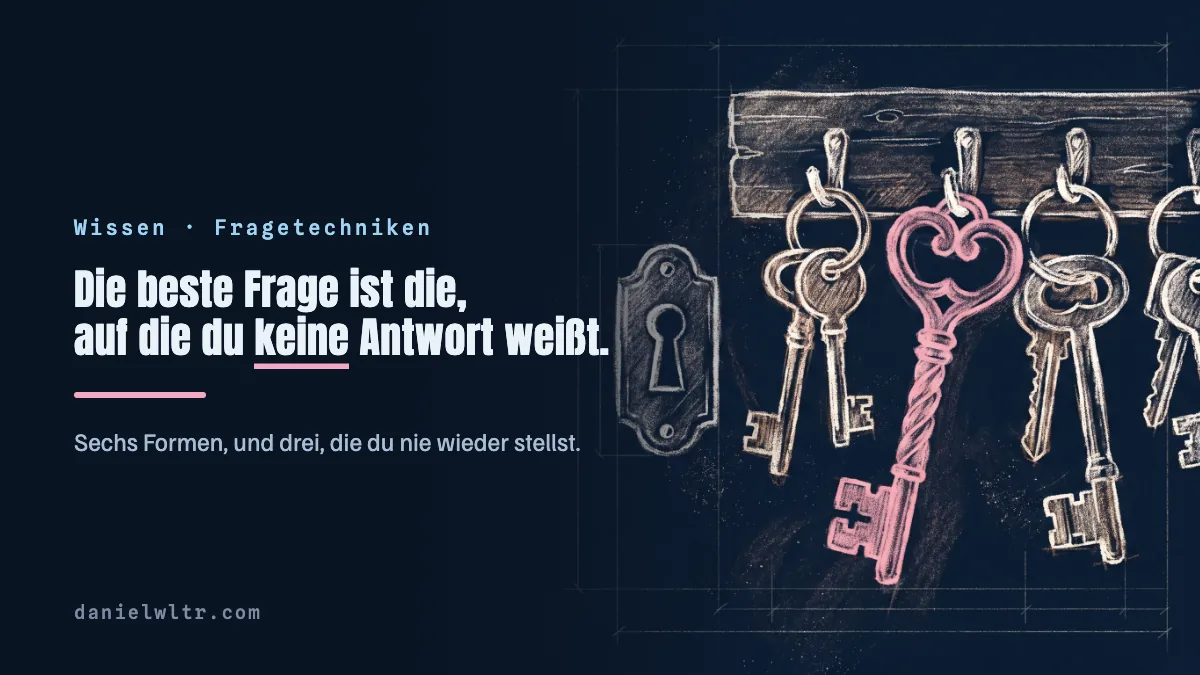 Fragetechniken im Verkauf: sechs Formen und ihre Aufgabe