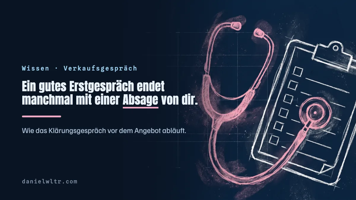 Discovery Call: das erste Gespräch, bevor es um ein Angebot geht