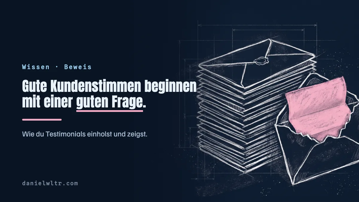 Testimonials: Kundenstimmen, denen man glaubt