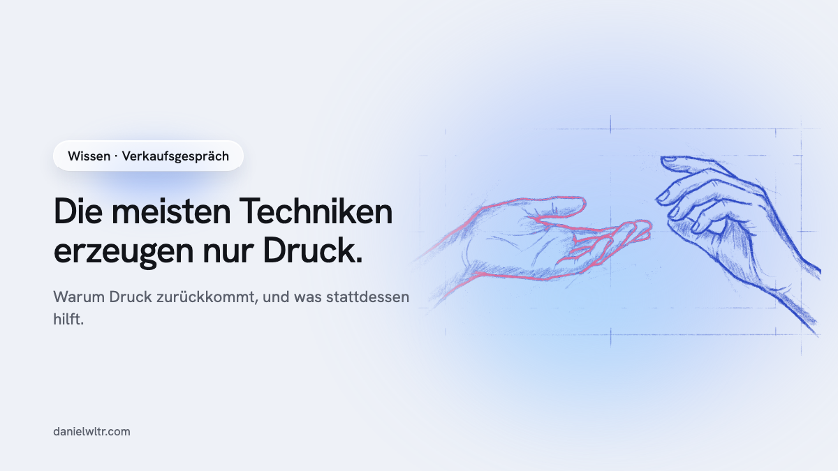 Abschlusstechniken: warum die meisten Druck erzeugen