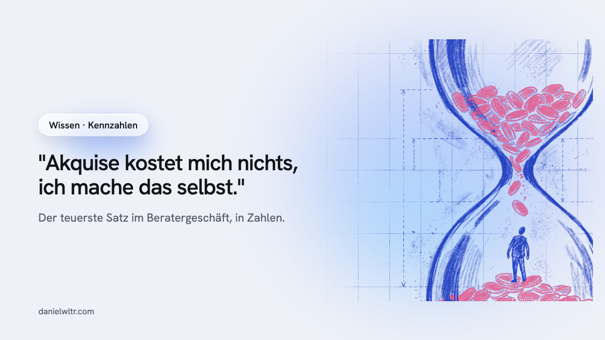 Akquisekosten berechnen: die Zeile, die alle vergessen
