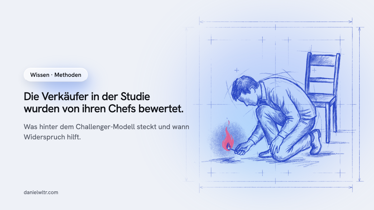 Challenger Sale: wann Widerspruch im Verkauf hilft und wann nicht