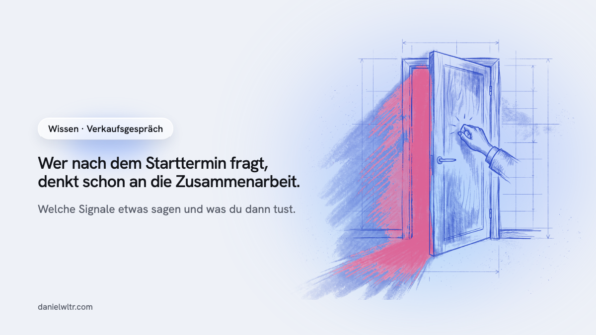 Kaufsignale im Verkaufsgespräch: woran du merkst, dass jemand kaufen will
