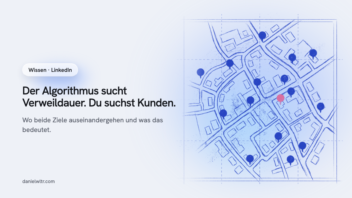 Der LinkedIn-Algorithmus: was er misst und was du willst